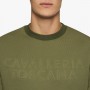 Sweat-Shirt Logo Cavalleria Toscana Homme Foliage Green