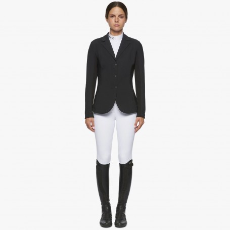 Veste de concours Cavalleria Toscana "R-EVO" Noire Femme