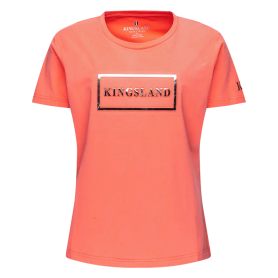 T-shirt KINGSLAND "CEMILLE" femme corail