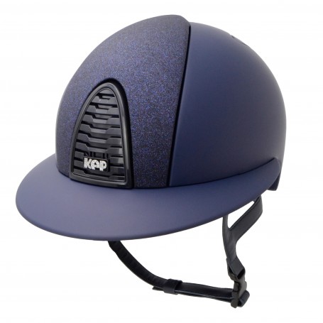 Casque KEP visiere polo "CROMO 2.0 STAR" Bleu