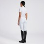Polo de concours CAVALLERIA TOSCANA "Pop Art" Blanc