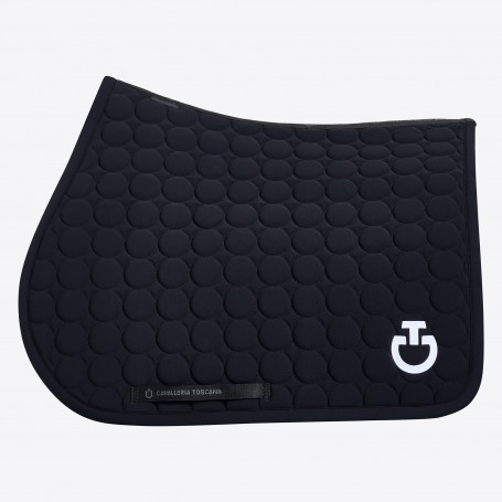 Tapis CAVALLERIA TOSCANA "Circle jumping" Noir
