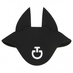 Bonnet en jersey oreilles anti bruit CAVALLERIA TOSCANA Noir
