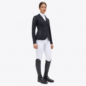 Veste de concours "Revo Perforated Zip" CAVALLERIA TOSCANA Noire