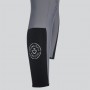 Pantalon taille haute CAVALLERIA TOSCANA "Perforated Insert" Gris Anthracite