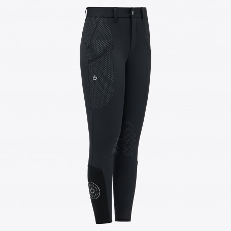 Pantalon Cavalleria Toscana "CT Perforated Insert" enfant Marine