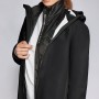 Veste imperméable CAVALLERIA TOSCANA 3 en 1noire