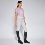 T-Shirt "Double Orbit" Cavalleria Toscana Rose Sakura femme