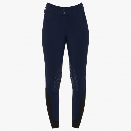 PANTALON CAVALLERIA TOSCANA taille haute Midnight Blu