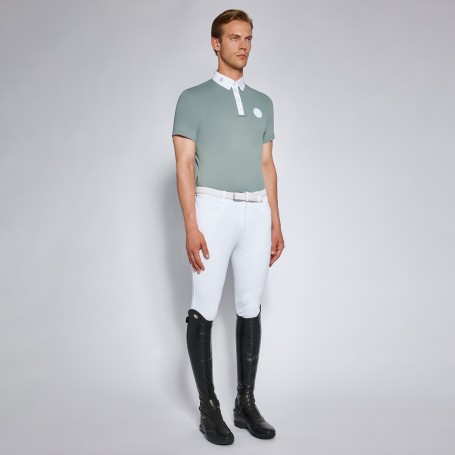 Polo de concours  Cavalleria Toscana Gris homme