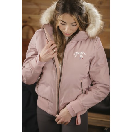 Bombers PENELOPE "STEP" Rose poudré