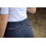 Pantalon PENELOPE "Point Sellier" Myrtille