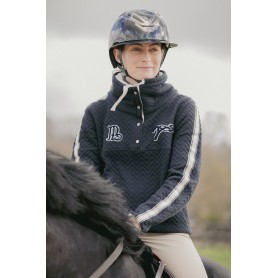 Sweat-shirt Pénélope "Sheepita" femme marine