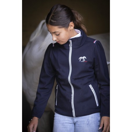 Veste Softshell Pénélope "Tweety" Marine