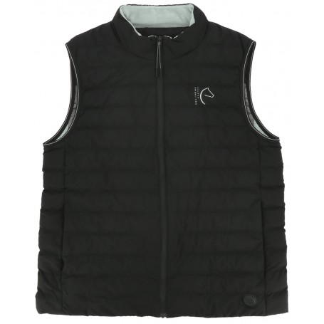 Gilet chauffant mixte Equitheme " Charlie" Noir
