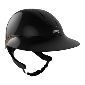 Casque GPA "Global FIRST LADY TLS" noir shiny