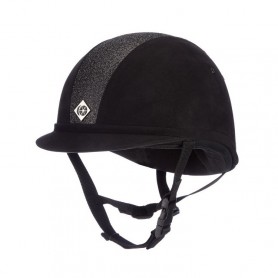 Casque Charles Owen YR8 Sparkly noir