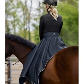 Jupe d'équitation thermique enfant "LOTTA" E.L.T Bleu Nocturne