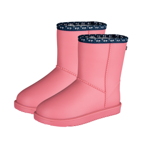 Bottines Fourrées E.L.T "RAINLESS" Rose