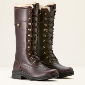 Bottes de Campagne Fourrées "WITHBURN II SHERPA" ARIAT Marron