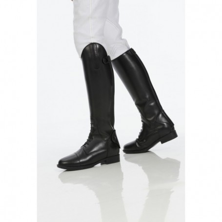 Bottes d'Équitation en Cuir ÉQUITHÈME Enfant