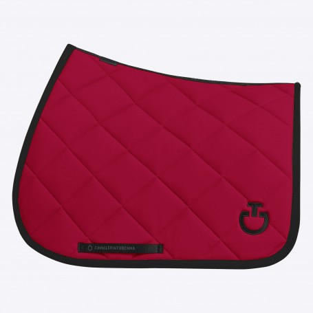 Tapis CAVALLERIA TOSCANA "Diamond Jersey" Framboise