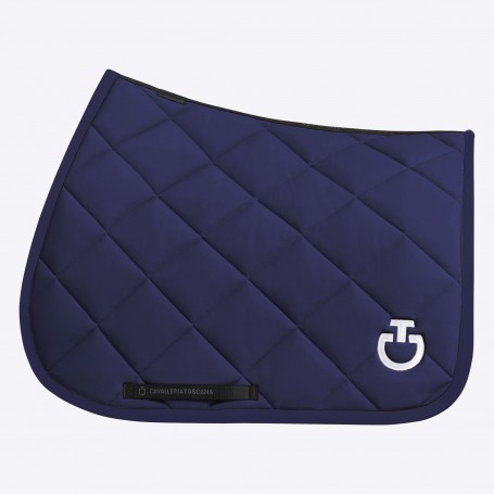 Tapis CAVALLERIA TOSCANA "Diamond Jersey" Midnight Blu