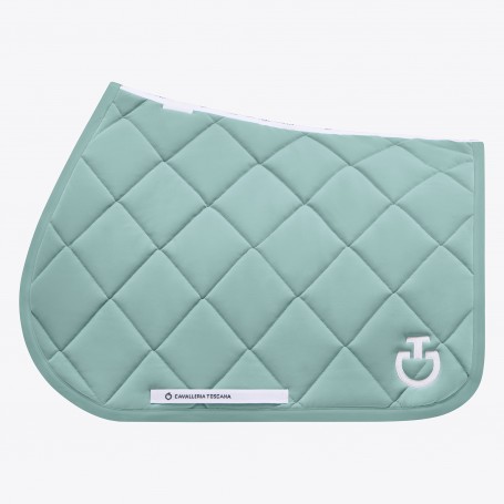 Tapis CAVALLERIA TOSCANA "Diamond Jersey" Mint Green