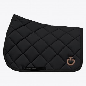 Tapis CAVALLERIA TOSCANA "Diamond Jersey" Noir/ Mocca