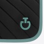 Tapis CAVALLERIA TOSCANA "Diamond and Lines" Noir/ Mint Green