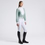 Chemise de concours manches longues CAVALLERIA TOSCANA "American" Mint Geen