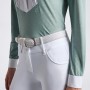 Chemise de concours manches longues CAVALLERIA TOSCANA "American" Mint Geen