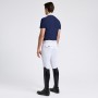 Polo de concours "Perforated Pocket" Cavalleria Toscana Midnight Blu