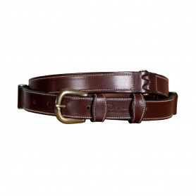 Ceinture Cuir Plat "FLAT" Dy'On