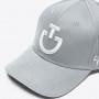 Casquette CAVALLERIA TOSCANA Light Grey Logo Blanc
