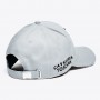 Casquette CAVALLERIA TOSCANA Light Grey Logo Noir