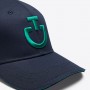 Casquette CAVALLERIA TOSCANA Marine Logo Vert