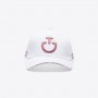 Casquette CAVALLERIA TOSCANA Blanche logo Candy Pink