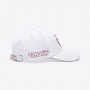 Casquette CAVALLERIA TOSCANA Blanche logo Candy Pink
