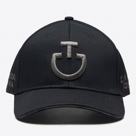 Casquette CAVALLERIA TOSCANA Noire logo Anthracite