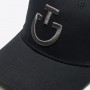 Casquette CAVALLERIA TOSCANA Noire logo Anthracite