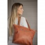 Sac en Cuir "Toti" PÉNÉLOPE Cognac