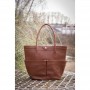 Sac en Cuir "Maisons-Laffitte" PÉNÉLOPE Cognac