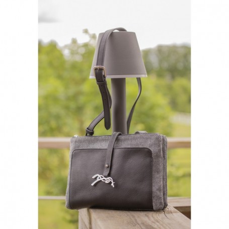 Sac Textile et Cuir "Pablito" PÉNÉLOPE