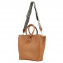 Sac en Cuir "Emeline" PÉNÉLOPE Cognac