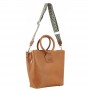 Sac en Cuir "Emeline" PÉNÉLOPE Cognac