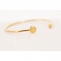 Bracelet "Jonc" PÉNÉLOPE Plaqué Or