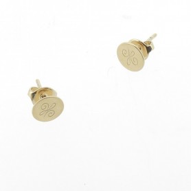 Boucles d'Oreilles "Lou" PÉNÉLOPE Plaqué Or