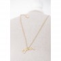 Collier "Angèle" PÉNÉLOPE Plaqué Or
