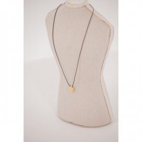 Collier corde "Adelya" PÉNÉLOPE Plaqué Or